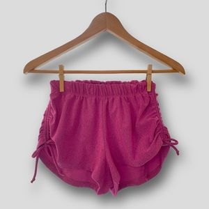 Five Dancewear Kids Pink Airbrush High Tied Shorts